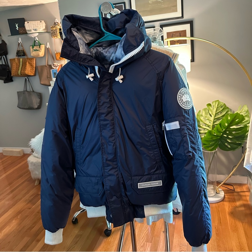 Canada Goose Men’s Chilliwack Bomber Northern Jacket in color Spirit Sz M - Picture 5 of 16